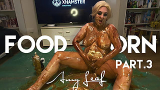 Chubby MILF Amy Leaf- Foodporn part 3