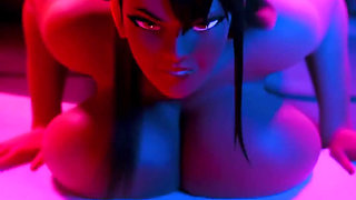 Big Fat Fucking Ass and Breasts Ebony Slut Gets Fucked From Behind