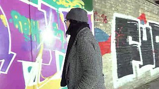 GERMAN SCOUT - Black Hair PAWG Glasses Girl Melli Venom