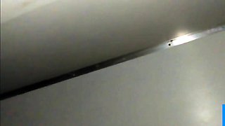 Girl's Secret Blowjob at Gloryhole