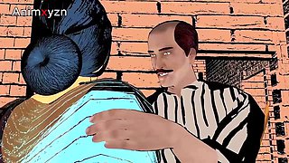 Incredible cartoon MILF adult filthy clip