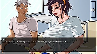 Helping Ghost Ashley & Then Lara in Th Kitchen