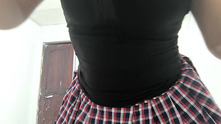 SHE HAS SOMETHING ABNORMAL IN HER VAGINA!! A STRANGE LUMP ON HER VAGINAL LIPS CAUSES FEAR AND EXCITEMENT