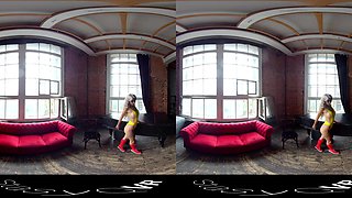 Boots 'n Blondes - Hot Babe Solo Striptease - Sexlikereal