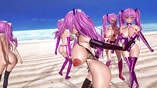 Mmd R-18 Anime Girls Sexy Dancing clip 185