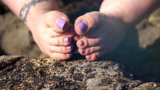 Feet at the Beach