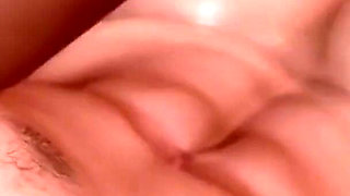 Yua fucked on the bed POV