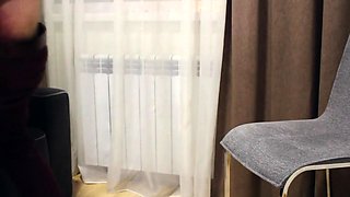 Romantic Tease in Fur for BDSM Blowjob