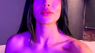 Confident athletic Hanna Miller blowjob video full