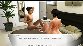 The Unconventional Cure #5 Ravi got a thighjob from Vidhya