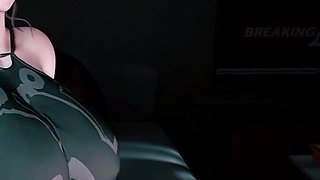 Bigboobs Cheating Wife Fuck the Big Cock - 3D Animation