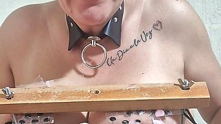 BDSM on Myself with Some Wax Play