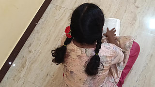 School girl romance with tution master