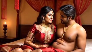 Indian Family Taboo: Jeth Teaches Characterless Bahu Hardcore Anal Sex in Hindi