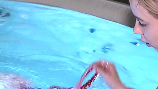 I'm Bored, Can I Lick Your Pussy? Two Wet and Horny 19 Year Old Blondes in Bikinis in Hot Lesbian Sex!