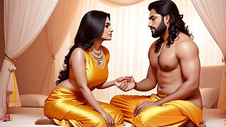 Hot Indian Desi Bhabhi Love Massage - Full Uncut Sensual Massage & Deep Romance