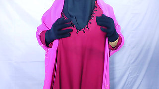 Hijabi woman fucking hard by her step brother