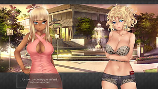 Huniepop 2 - Double Date - Part 8 Girl Lesbian Babes by Loveskysan
