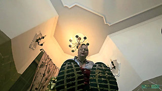 Monika Schmidt Under My Dirty Boots Slave Lick Crushing Waste Giantess POV