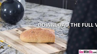 Chloe Temple fucks big knob stepbrother