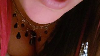 Big boobs milf masturbates with her dildo