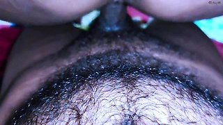 Village aunty fucking with stepfather in morning