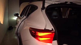 Curvy MILF enjoys steamy car fuck after pussy licking