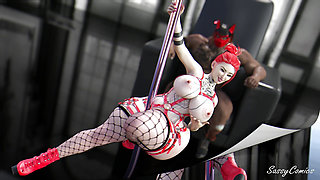 Asian Hottie Fucked Hard in the ass by Huge black man with a massive BIG Black Cock - sassyComics