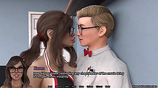 Stepmom Licks Stepson's Cock - Sexbot #43 Animated Sex Game Gameplay