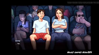 Pregnant Jenny Gets Fucked Hard in Real Baby Bump Hentai Scene - Big Tits Creampie