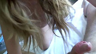 Busty amateur teen girlfriend hardcore action with cum