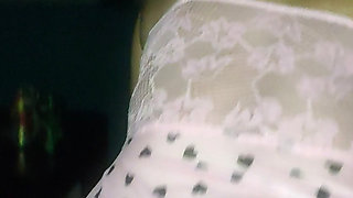 My neighbor's wife rides on my cock and rides rich