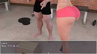 Laura Lustful Secrets Married Wife Naughty Exercise In The Gym And Got Caught Masturbating In The Showers Ep 28