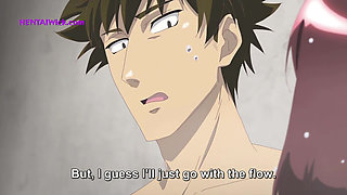 Almost Got Caught: While my Girlfriend was Away, I Play with Perv Stepsis  - XXX Hentai, Eng Sub