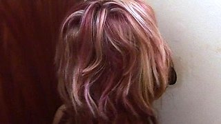 Glory Hole Blowjobs and Brunettes