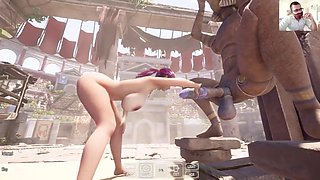 Rough anal, too much cum, cowgirl position