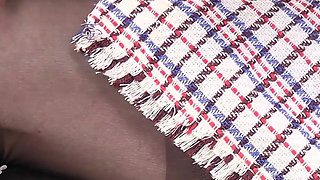 Classic Mature Secretary Mouse Masturbates in Sexy Lingerie