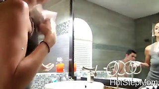 Smoking Hottie MILF Making Stepson Cum Everyday: Blowjob, Big Tits  Handjob Porn