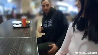 Pull up that skirt and fuck my thicc teen booty