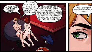 This Romantic World - Part 7 : Casey And Moragan Eat Their Wet Pussies At The Sex Party