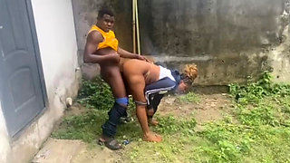 Outdoor Crazy and Romantic Fuck