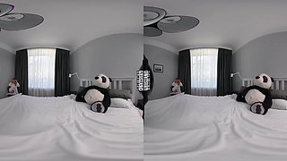 Stefani Kaleesy - New Boyfriend Panda Bear - PlushiesVR