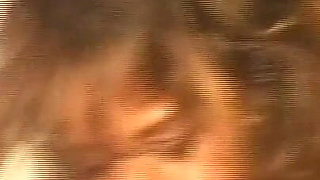 Double Penetration and Cumshot in Mouth for Hot Vintage MILF at Party