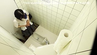 Pym-466 Video Of Female student 18+ In Public Toilet