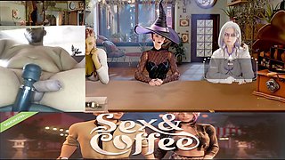 Horny girl shows off her coffee and hump gameplay in a cock cam session