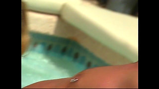 Hot Blonde Wants Big Cock in the Pool