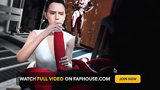 Rey Showing Her Dark Side (futa Shemale)