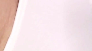Slobbery Licking Cock Through Satin Panties Through My Eyes