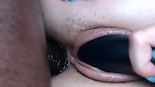 Wife Takes BBC in Ass for 1st Time
