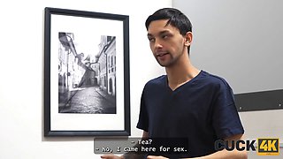Cuck4k. pregnant czech blond wants her husband to observe her hardcore a stranger